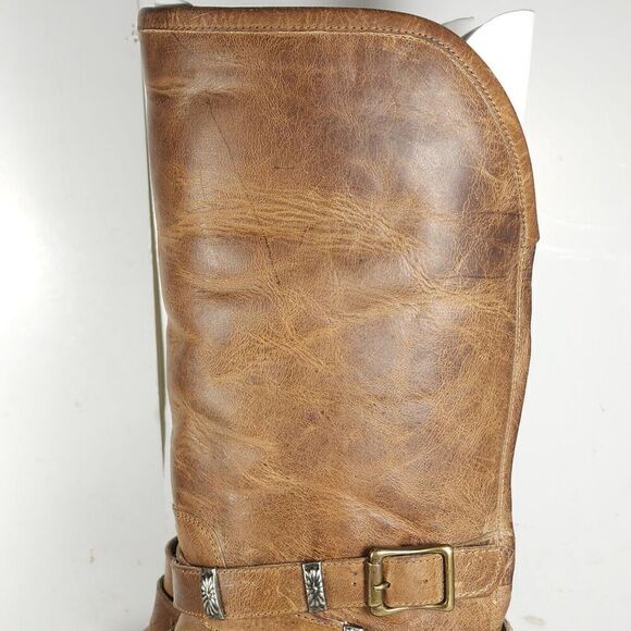 Freebird by Steven Women's Drove US8 Leather Distressed Brown Western Boots - Picture 13 of 16